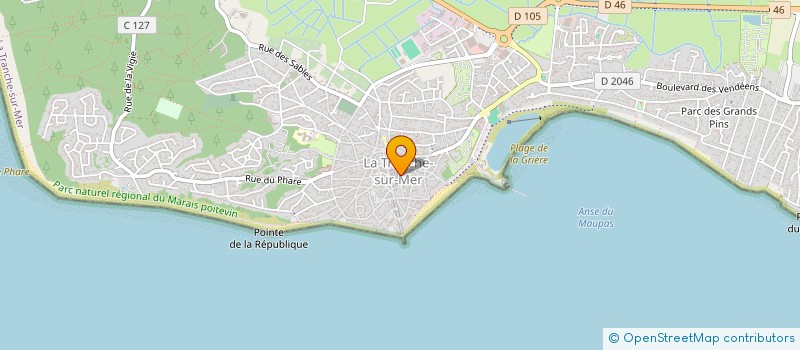 localisation de l'entreprise MIZOTTE à LA TRANCHE-SUR-MER