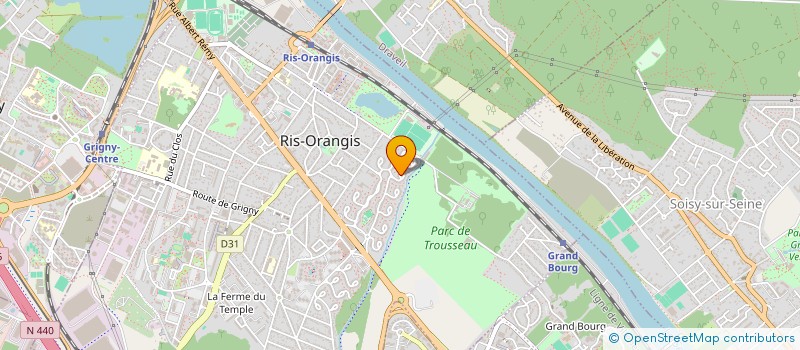 localisation de l'entreprise MIZOTYS à RIS-ORANGIS