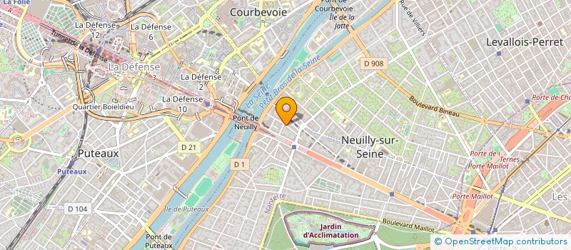 localisation de l'entreprise MIZUMI à NEUILLY-SUR-SEINE