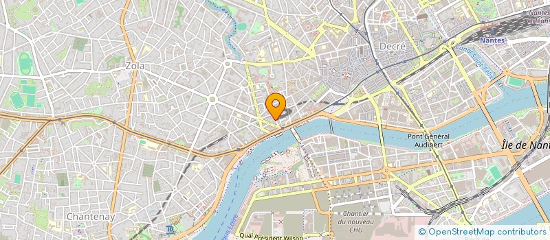 localisation de l'entreprise MIZZIL à NANTES