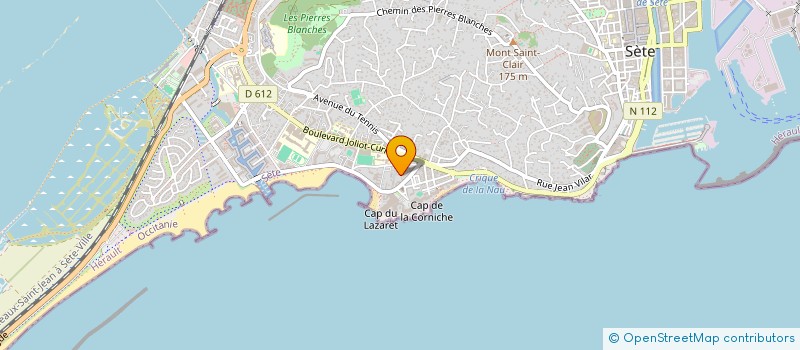 localisation de l'entreprise MIZZUP à SETE