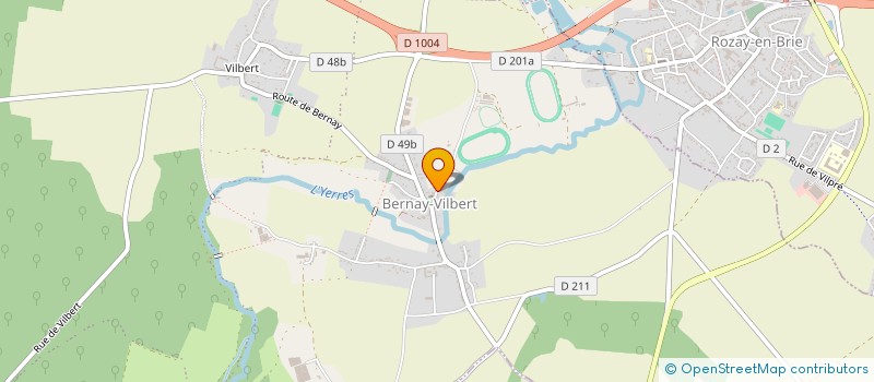 localisation de l'entreprise MJ 2020  BERNAY-VILBERT