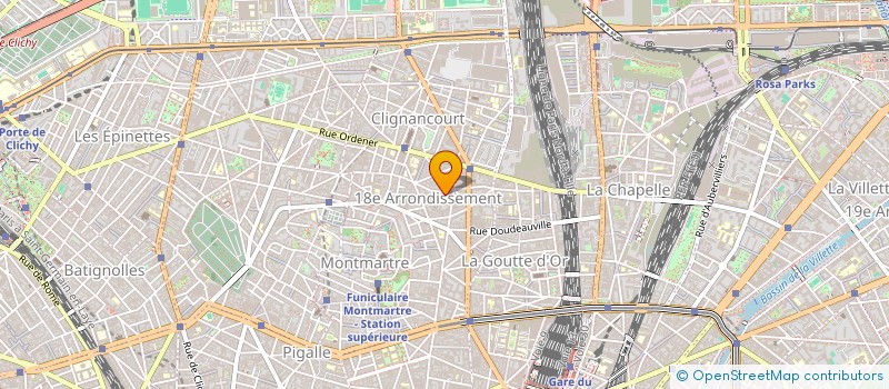 localisation de l'entreprise MJ  PARIS