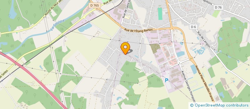 localisation de l'entreprise MJ 41  VILLEFRANCHE SUR CHER