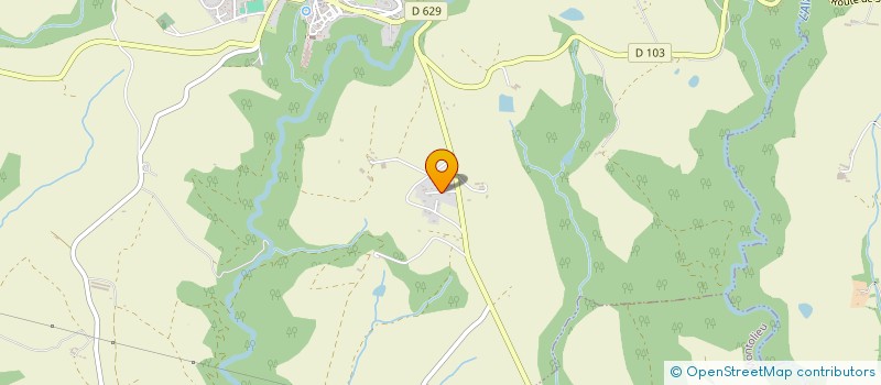 localisation de l'entreprise MJ  SAISSAC