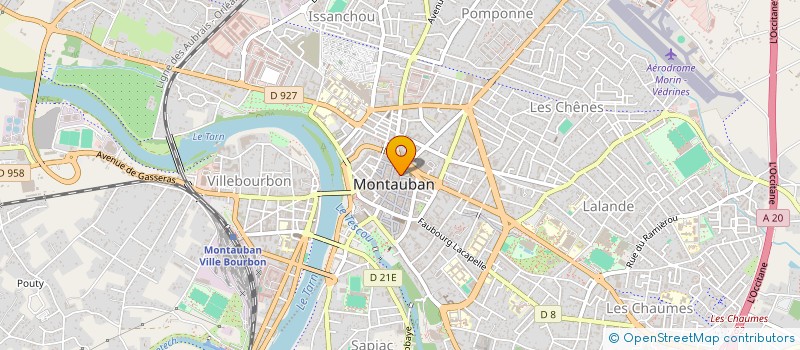 localisation de l'entreprise MJ  MONTAUBAN