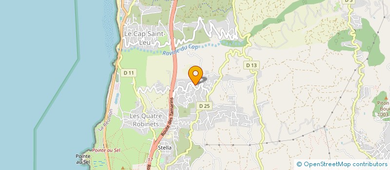 localisation de l'entreprise MJ  SAINT-LEU