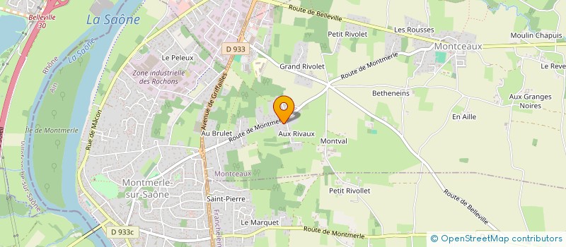 localisation de l'entreprise MJ ANSE  MONTCEAUX