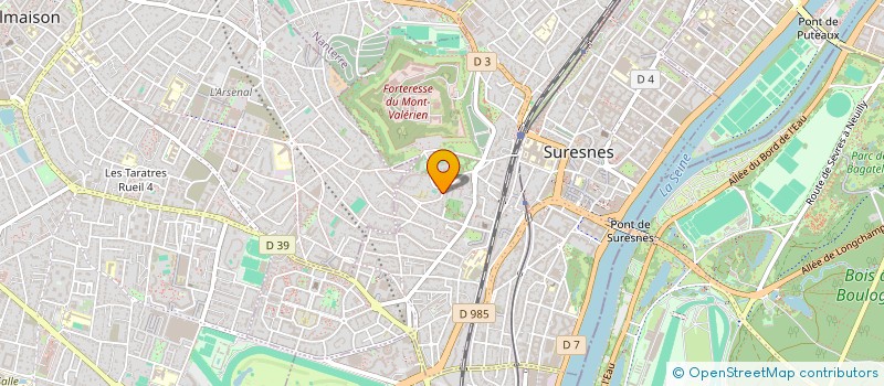 localisation de l'entreprise MJ ASTRUC à SURESNES