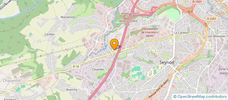 localisation de l'entreprise MJ AUTO PERF à ANNECY