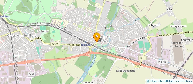 localisation de l'entreprise MJ AWAN  TOURNAN-EN-BRIE