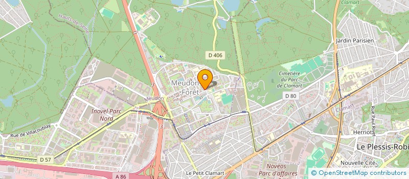 localisation de l'entreprise MJ BAT  GENNEVILLIERS