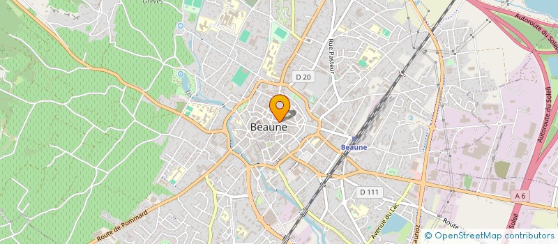 localisation de l'entreprise MJ BOUCHET à BEAUNE