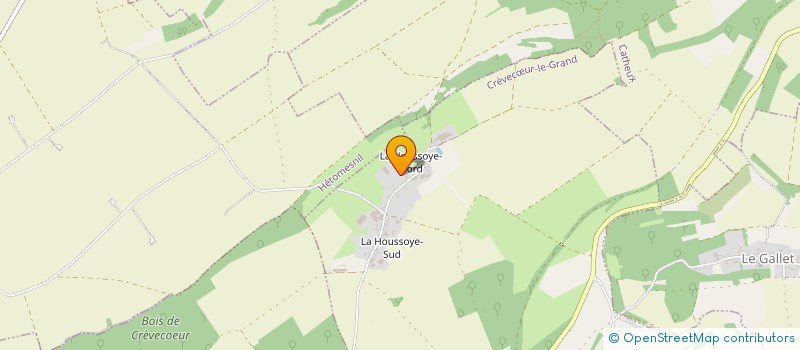 localisation de l'entreprise MJ BUSSY  CREVECUR-LE-GRAND