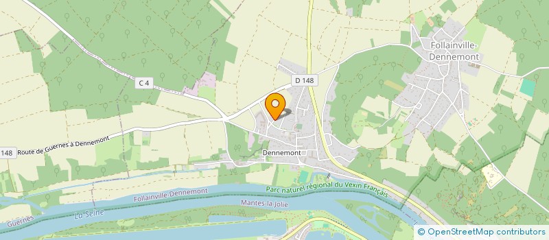 localisation de l'entreprise MJ CARROSSERIE  LIMAY