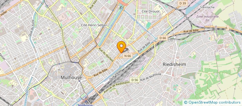 localisation de l'entreprise MJ CONCEPT à MULHOUSE