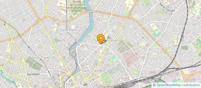 localisation de l'entreprise MJ CONSEIL à NANTES