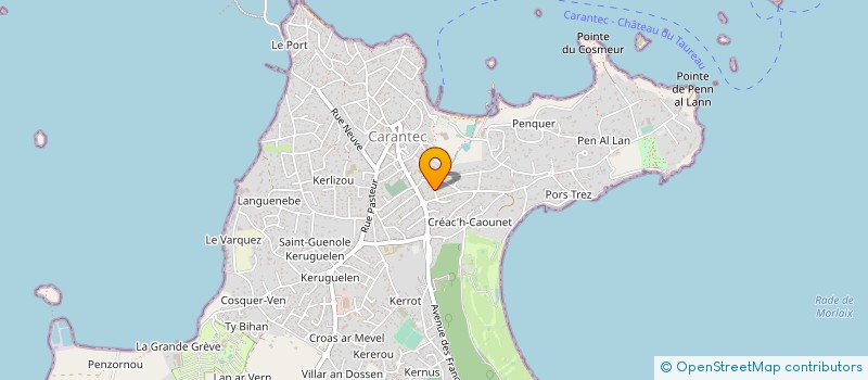 localisation de l'entreprise MJ CONSULTING à CARANTEC