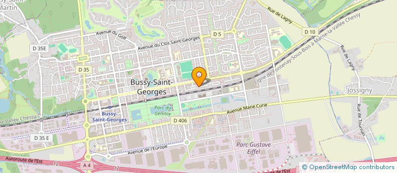 localisation de l'entreprise MJ CONSULTING  BUSSY-SAINT-GEORGES