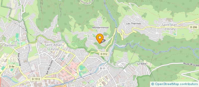 localisation de l'entreprise MJ CONSULTING  SAINT-ALBAN-LEYSSE