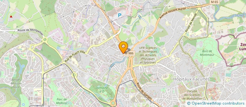 localisation de l'entreprise MJ DEVELOPPEMENT à MONTPELLIER