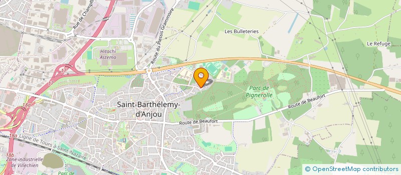 localisation de l'entreprise MJ DEVELOPPEMENT  CHALONNES-SUR-LOIRE