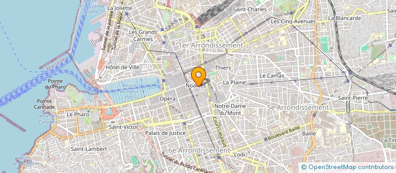 localisation de l'entreprise MJ DISTRIBUTION à MARSEILLE