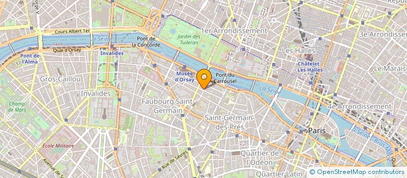 localisation de l'entreprise MJ DISTRIBUTION à PARIS