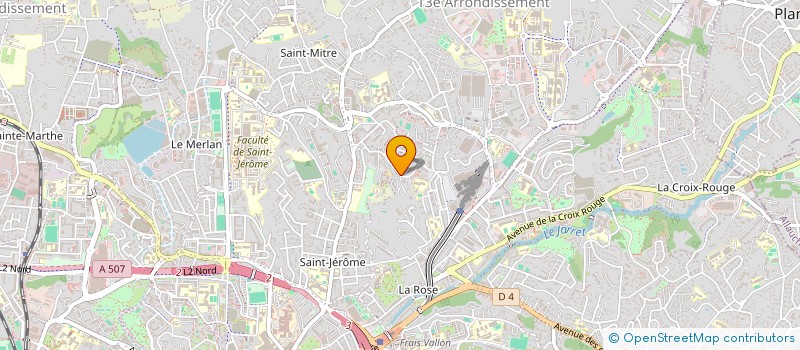 localisation de l'entreprise MJ DISTRIBUTION à MARSEILLE