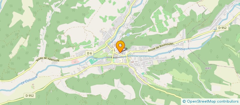 localisation de l'entreprise MJ DISTRIBUTION  RIEZ