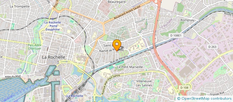 localisation de l'entreprise MJ ECHAFAUDAGE  LA ROCHELLE