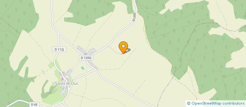 localisation de l'entreprise MJ ENERGIE à SAULX-LE-DUC