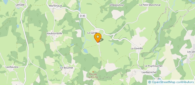 localisation de l'entreprise MJ ENERGIE  CHATEAUPONSAC