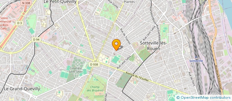 localisation de l'entreprise MJ FINANCES  SOTTEVILLE-LES-ROUEN