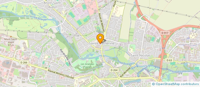 localisation de l'entreprise MJ GHILAIN  SAINTE-CATHERINE