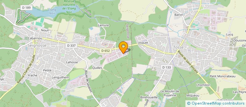 localisation de l'entreprise MJ GREEN  SEIGNOSSE