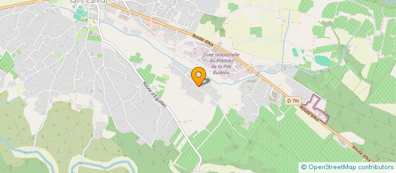 localisation de l'entreprise MJ GROUP à SAINT-CANNAT