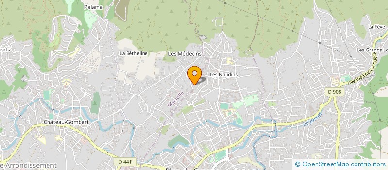 localisation de l'entreprise MJ HAMERS à MARSEILLE