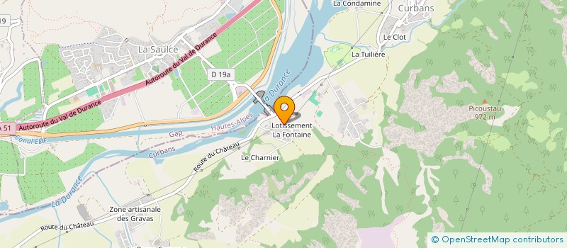 localisation de l'entreprise MJ HOLDING  CURBANS