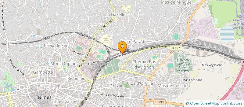 localisation de l'entreprise MJ IMMO 30  NIMES