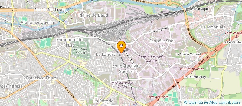 localisation de l'entreprise MJ IMMOBILIER  RENNES