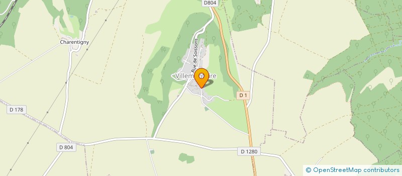 localisation de l'entreprise MJ INVEST  HARTENNES-ET-TAUX