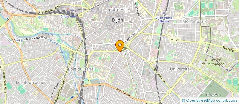 localisation de l'entreprise MJ INVEST à DIJON