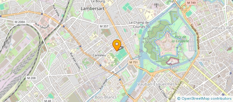 localisation de l'entreprise MJ INVEST à LAMBERSART