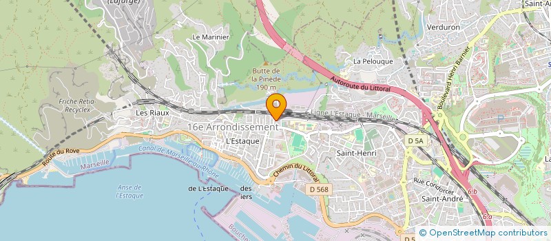 localisation de l'entreprise MJ INVESTISSEMENT à MARSEILLE
