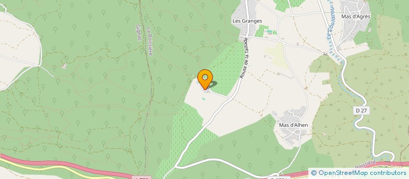 localisation de l'entreprise MJ INVESTISSEMENT  LA BOISSIERE