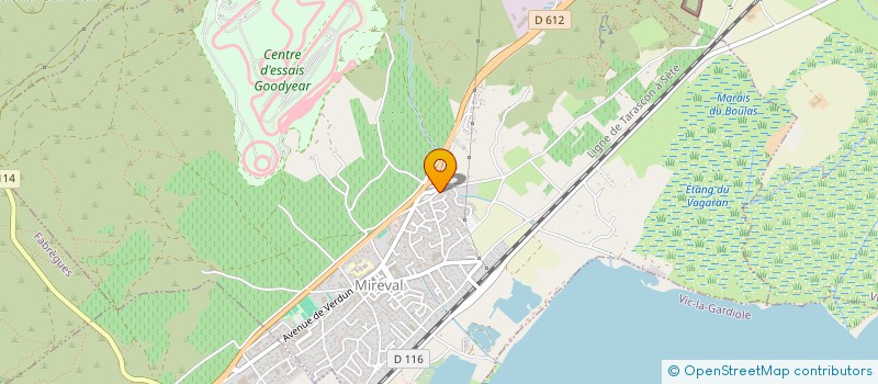 localisation de l'entreprise MJ MACHINES  MIREVAL