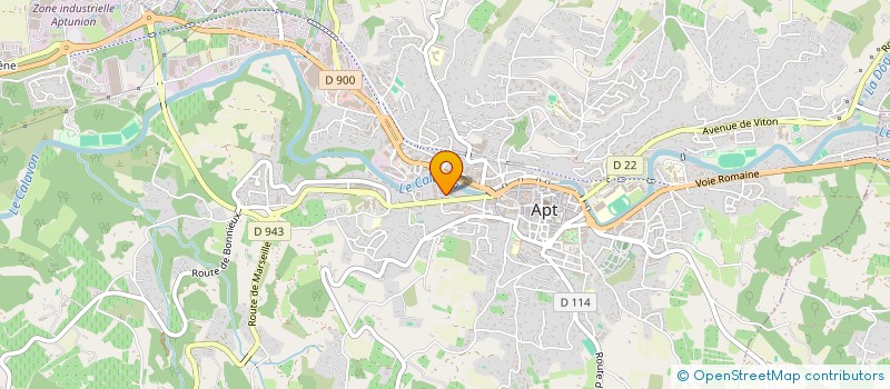 localisation de l'entreprise MJ MENUISERIE à APT