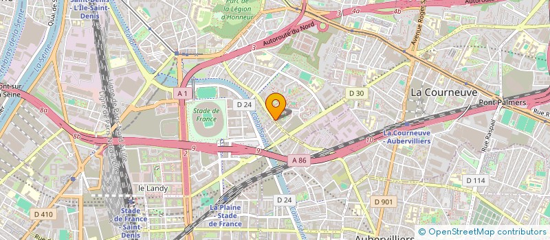 localisation de l'entreprise MJ MUSIC  SAINT-DENIS