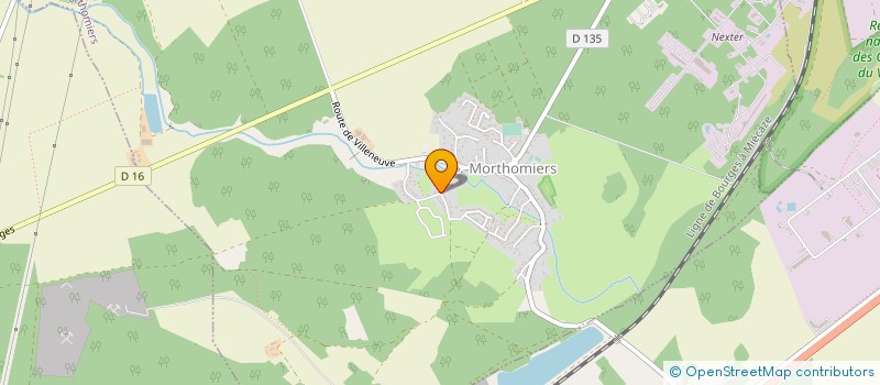 localisation de l'entreprise MJ NETTOYAGE  MORTHOMIERS